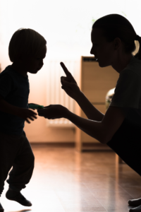 Positive Discipline, Punishment, Mom yelling at toddler