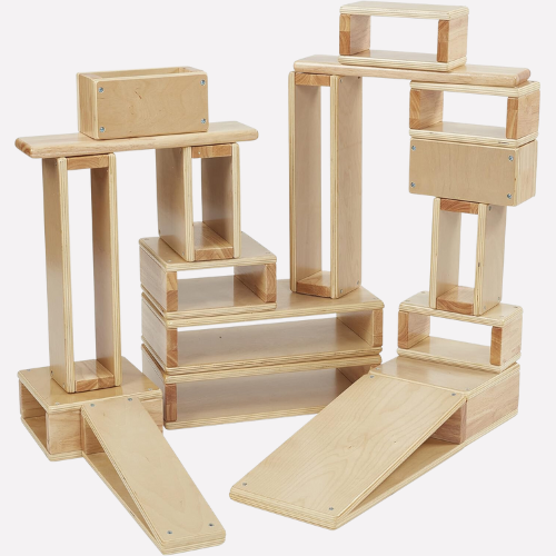 Best gifts for kid: Open ended play - large hollow blocks